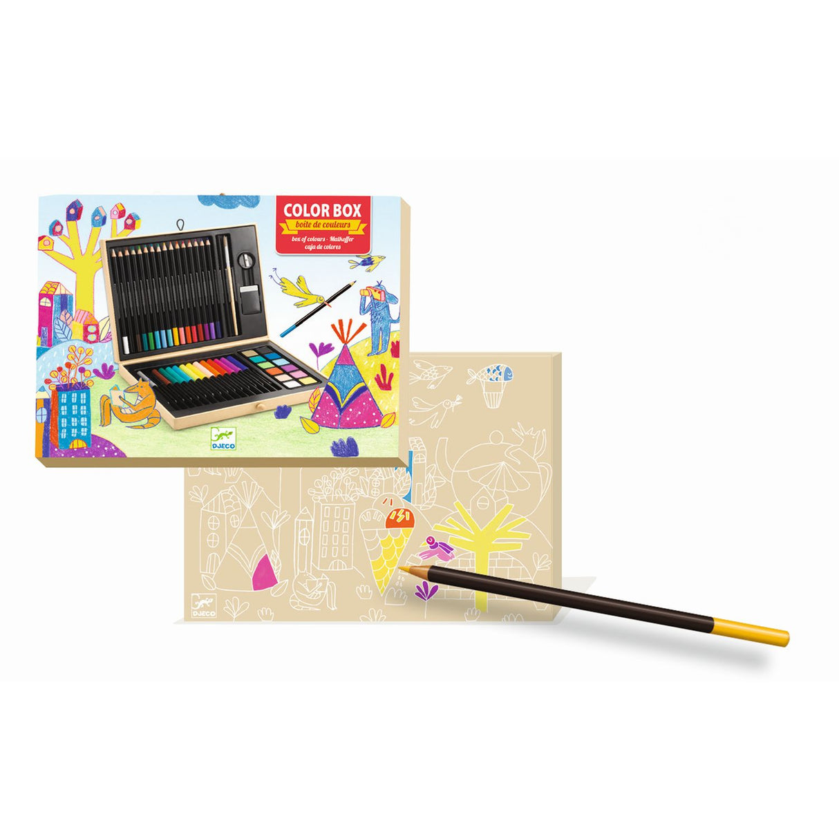 Farben: Malstifte Box