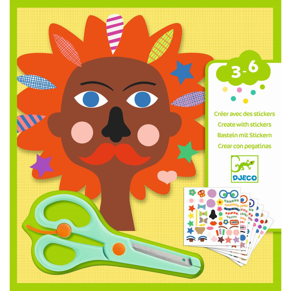 Sticker: Frisuren