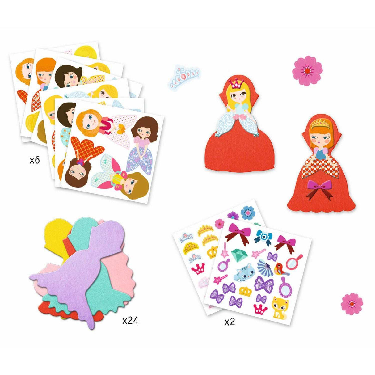 Sticker: Ich liebe Prinzesinnen