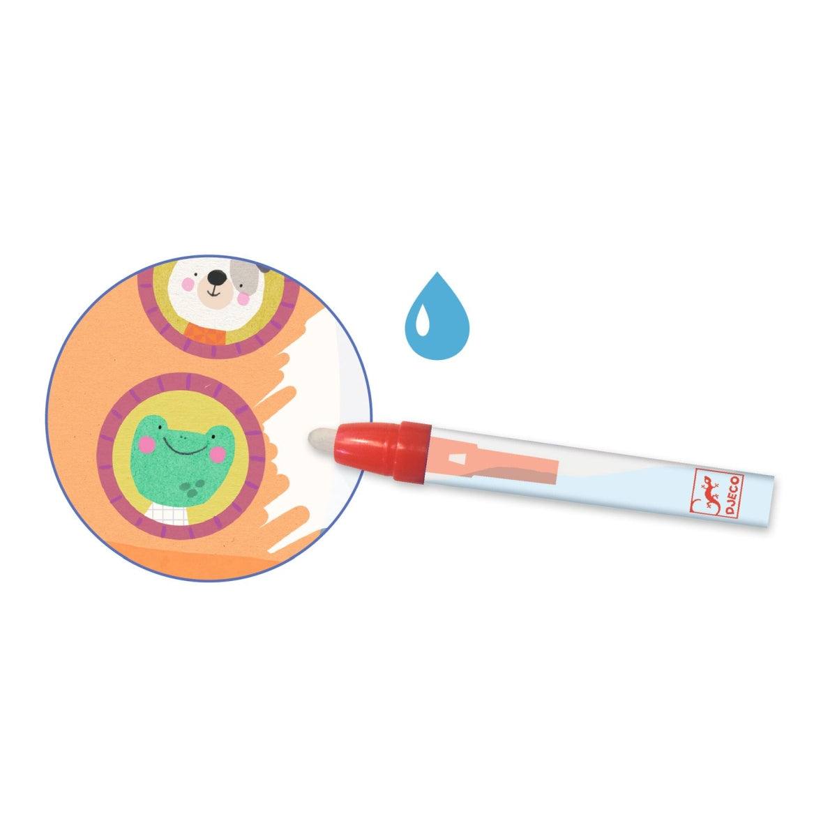 Wassermalen: Unterwegs