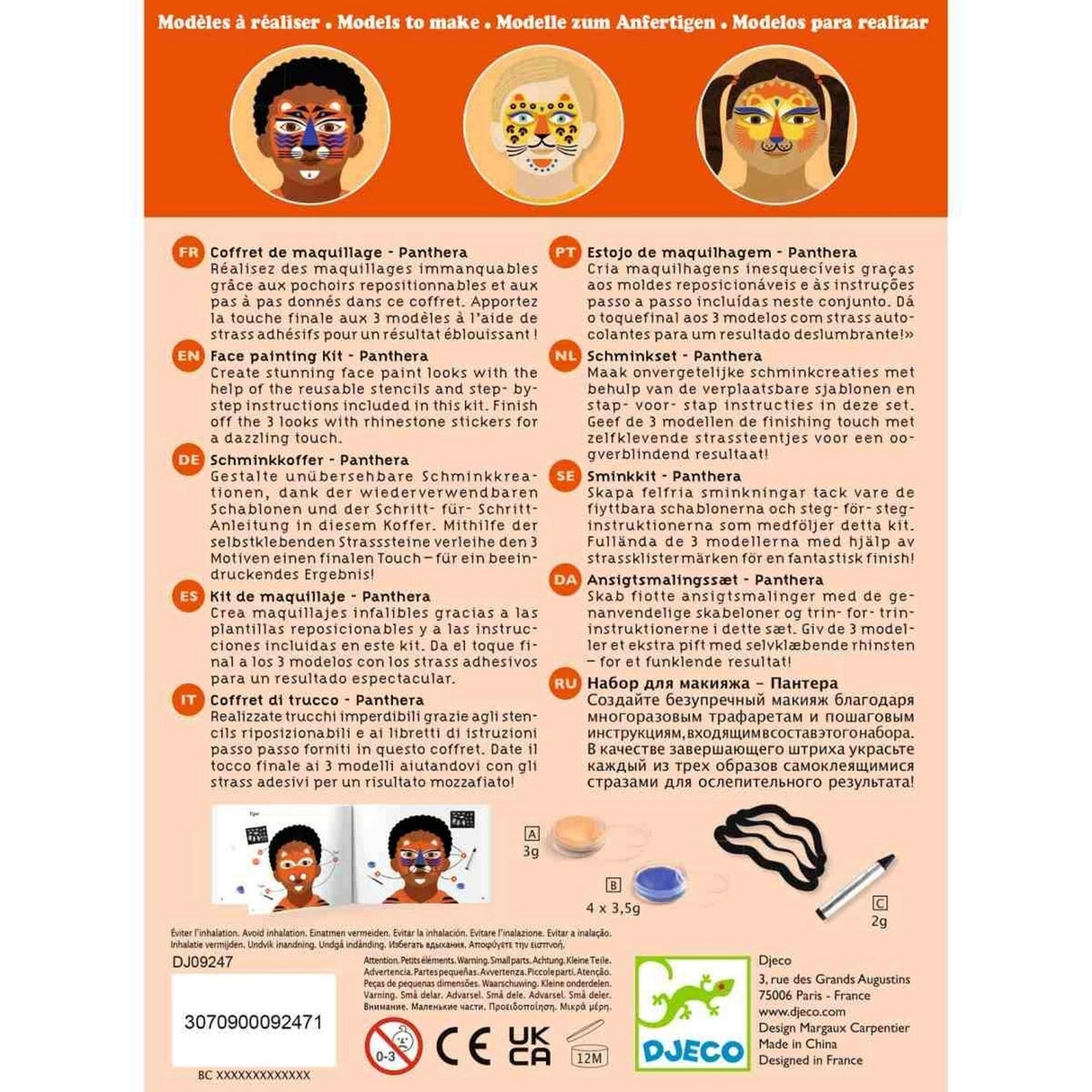 Schminken - Große Katzen