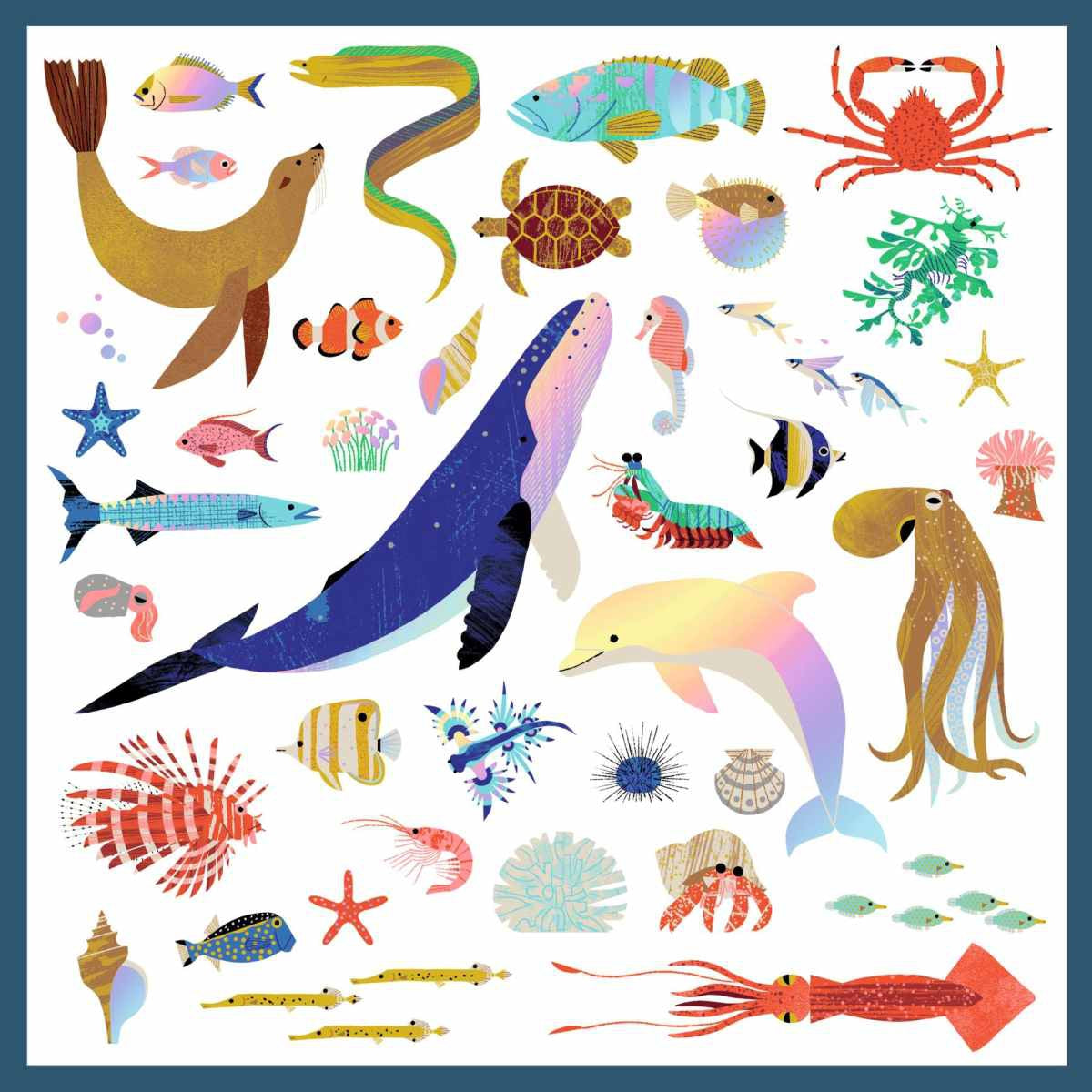 Sticker: Ozean