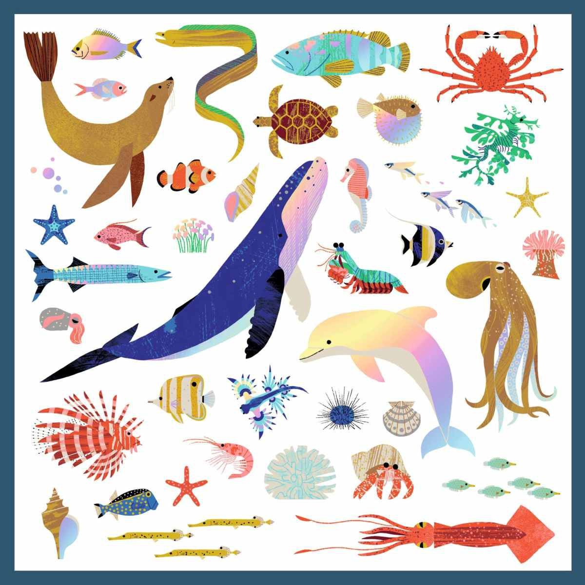 Sticker: Ozean