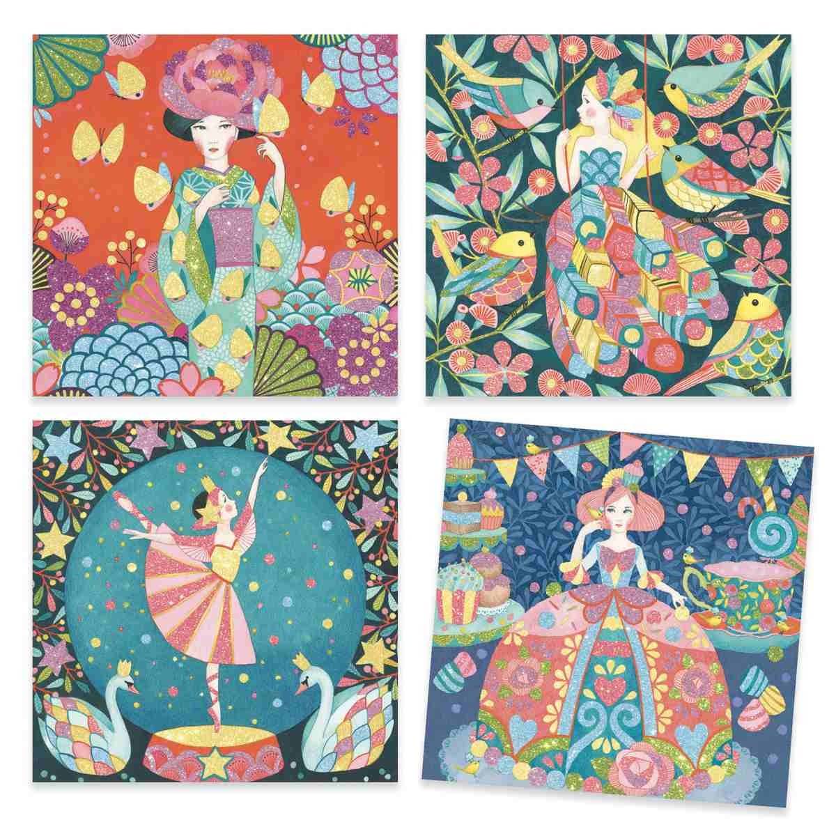 Glitzersandbilder Tagtraum