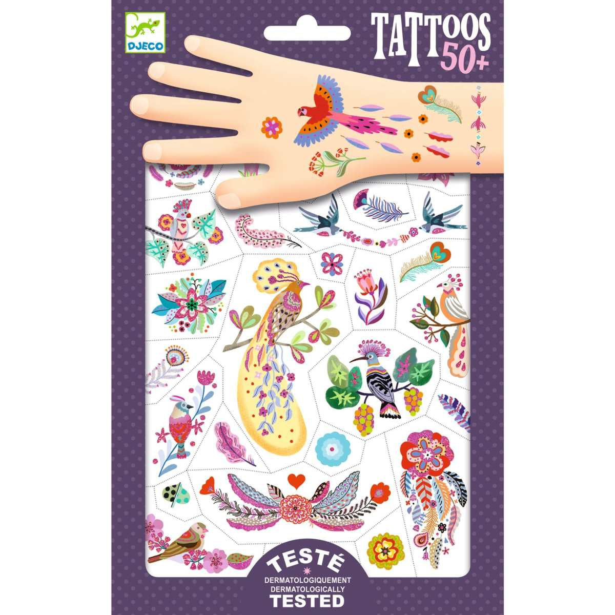 Tattoos: Paradiesvögel