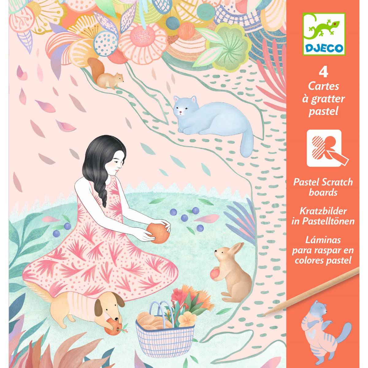 Kratzbilder: Das Picknick