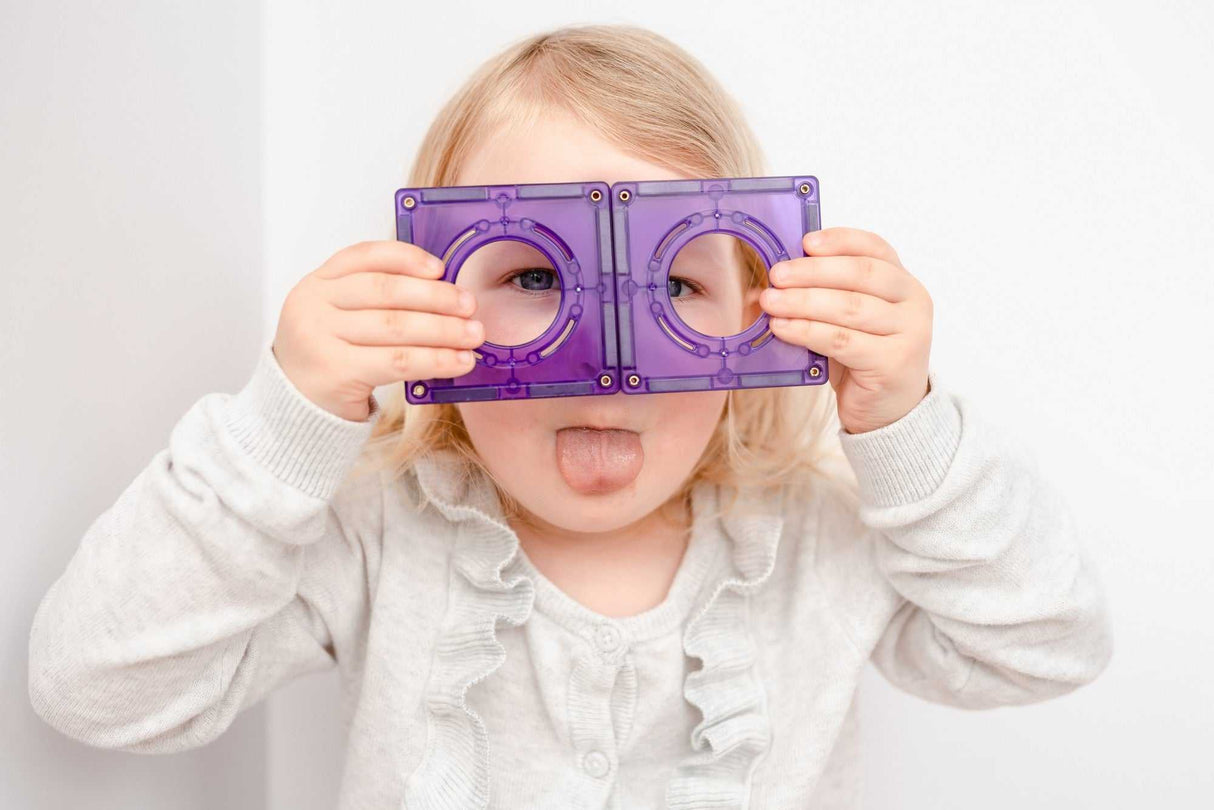 Magnetbausteine Rainbow Ball Run Pack 92 Teile