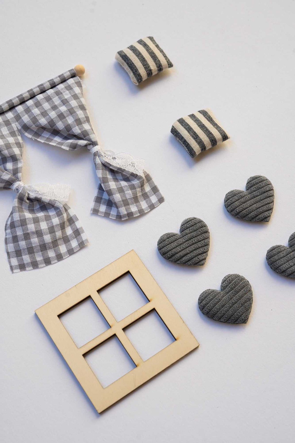 Wichtel Innen- Deko grau