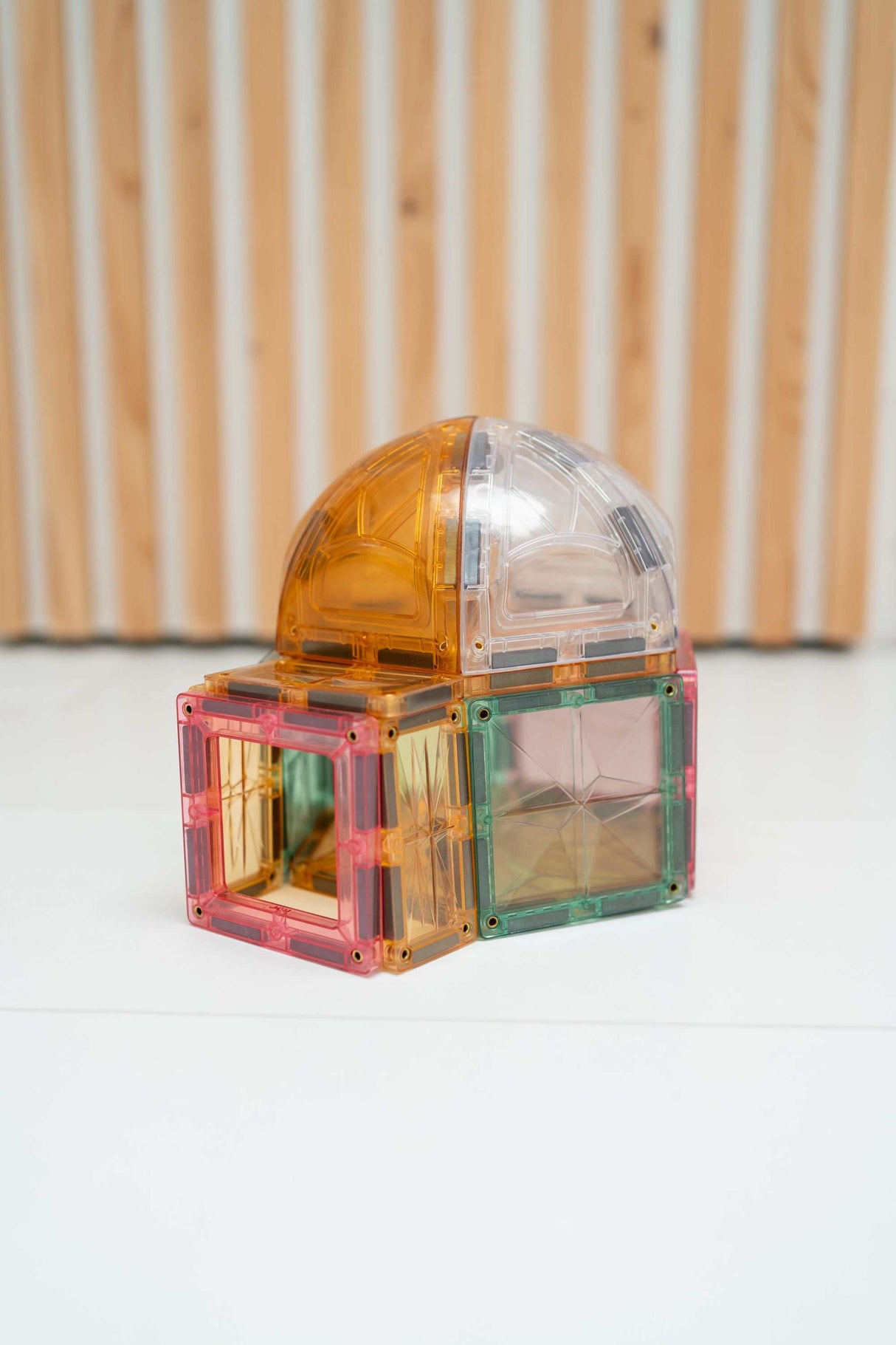 Kuppel Bausatz Pastellfarben 34 Teile