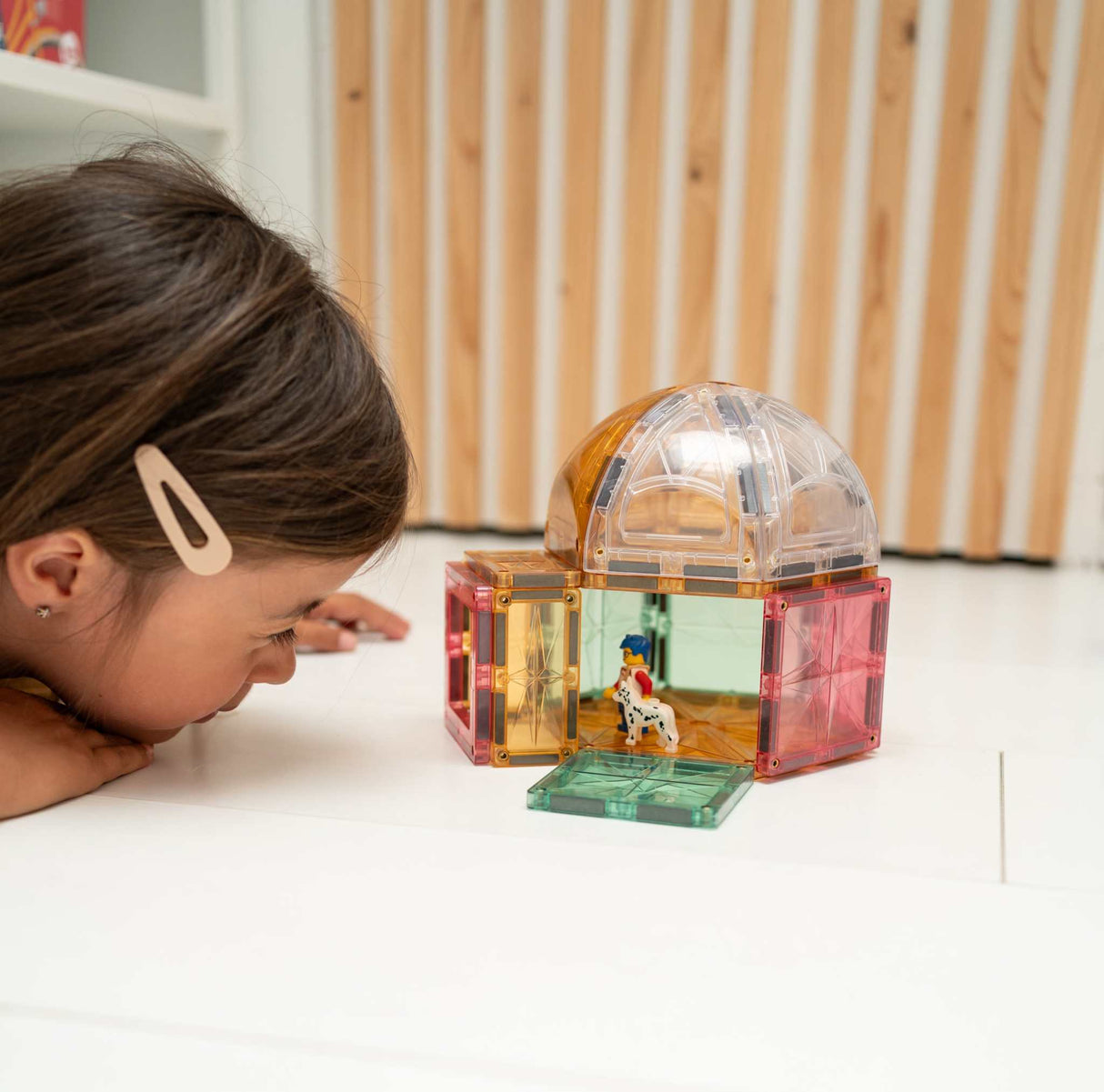 Kuppel Bausatz Pastellfarben 34 Teile