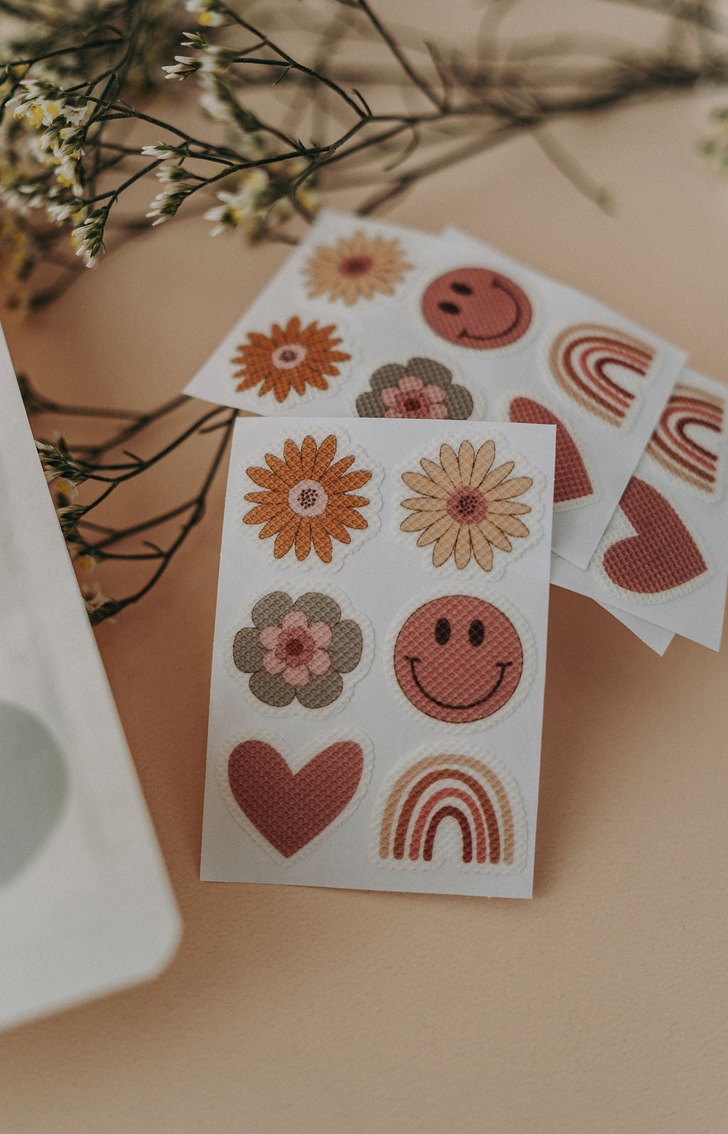 Anti Mücken Aufkleber - Flower Power Edition