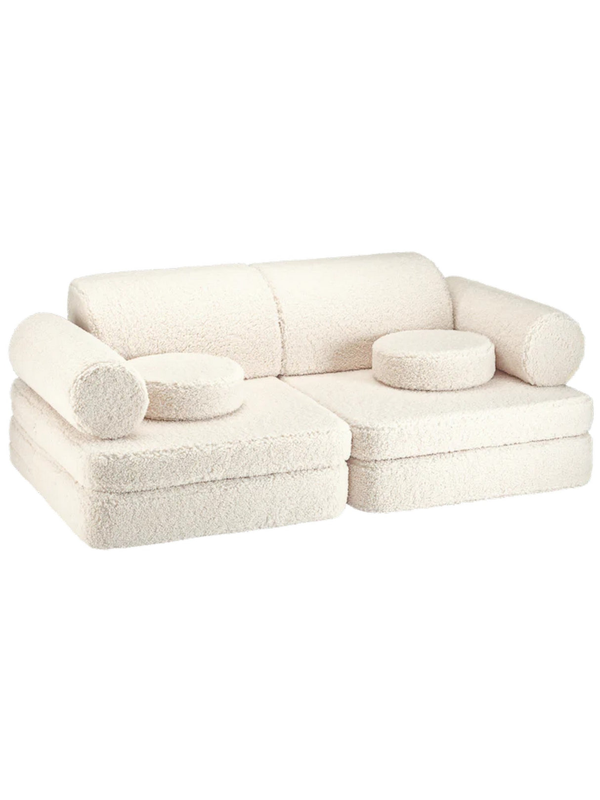 Settee/ Cream White