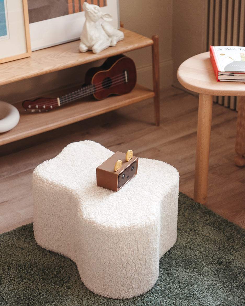 Cloud Pouffe/ Cream White