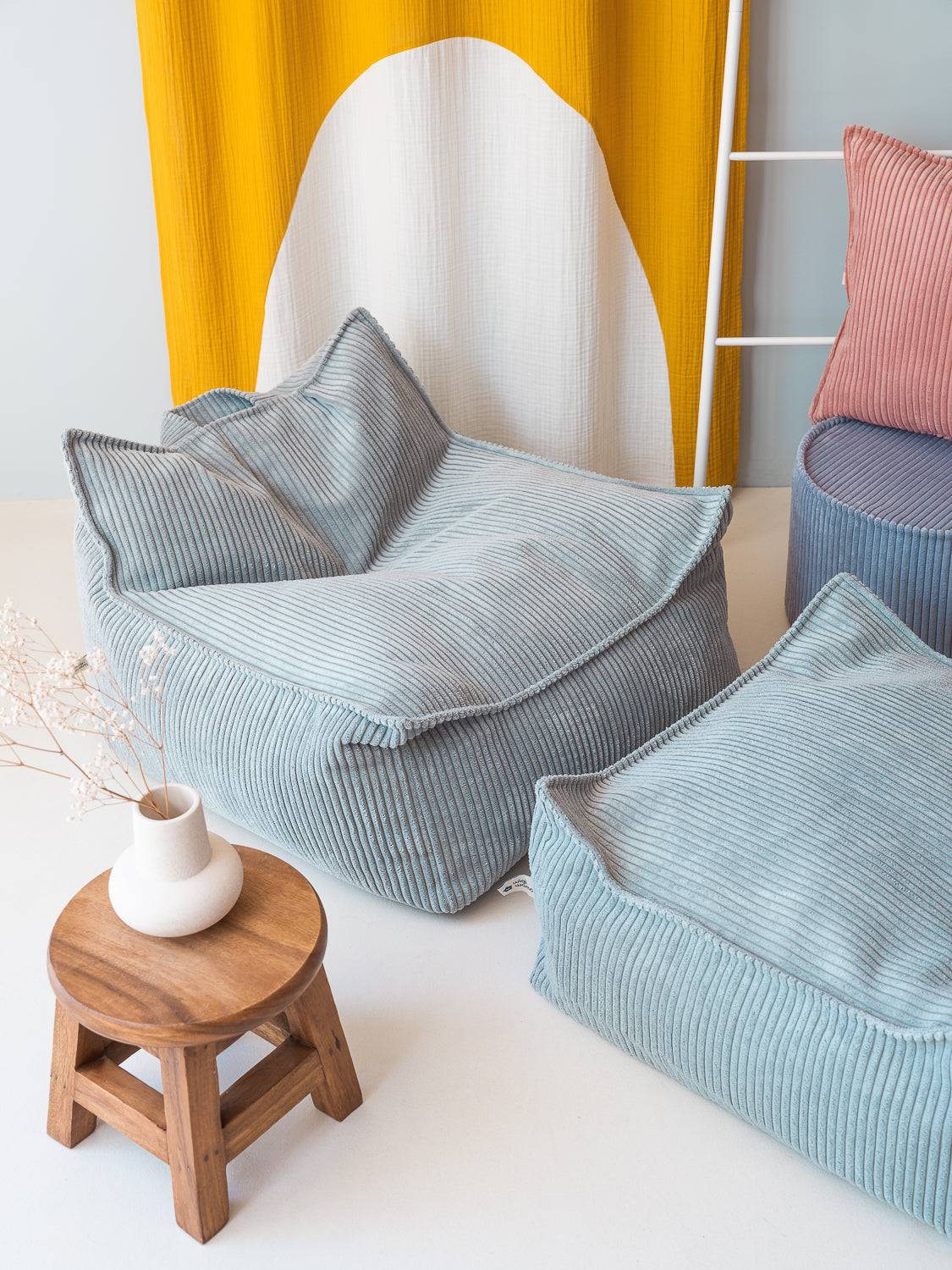 Beanbag Chair/ Peppermint Green