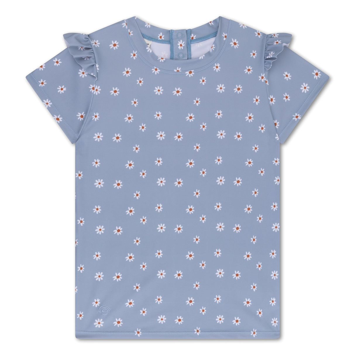 UV-Shirt für Kinder mit Gänseblümchen-Print und UV-Schutz LSF 50+