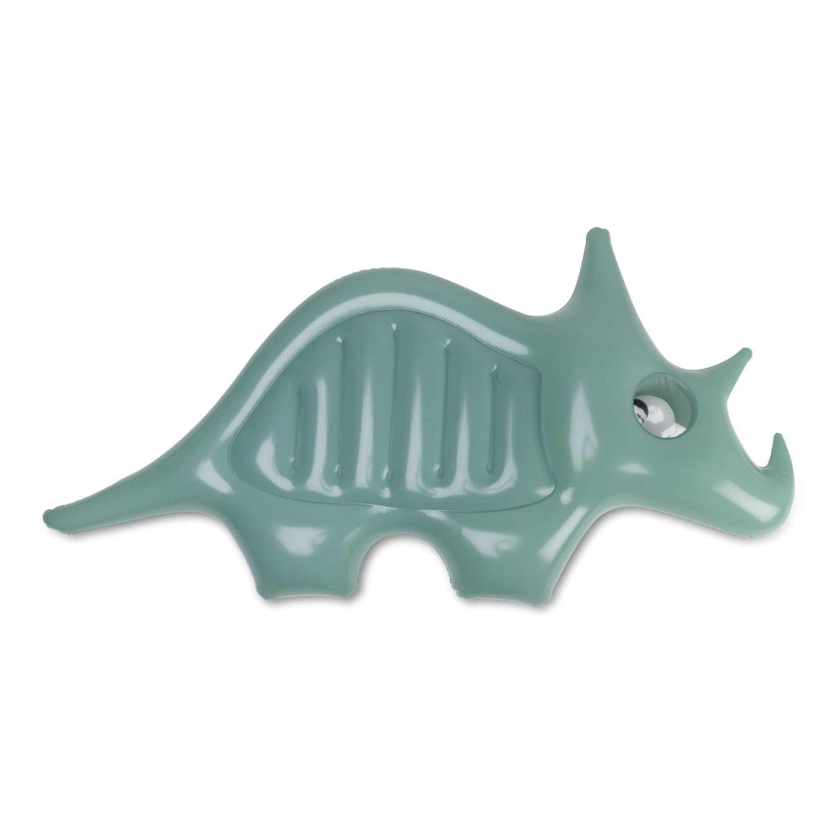 Dino Schwimmring aus robustem PVC mit zwei Luftkammern für Kinder ab 6 Jahren am Pool und Strand
