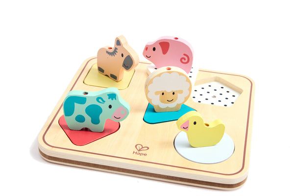 Puzzle Tiergeräusche Tom