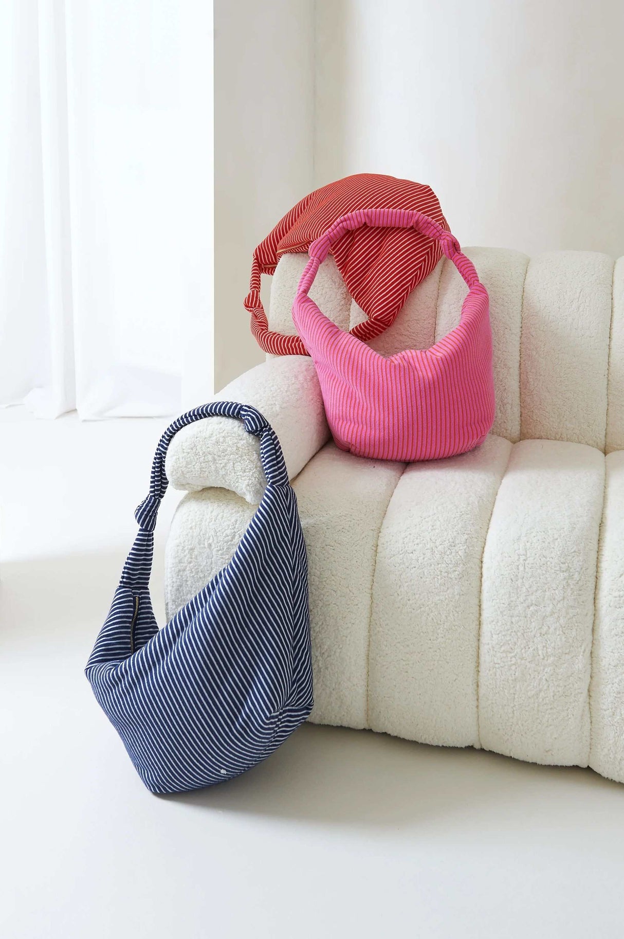 Lukkily Bag #1 Terry navy/white