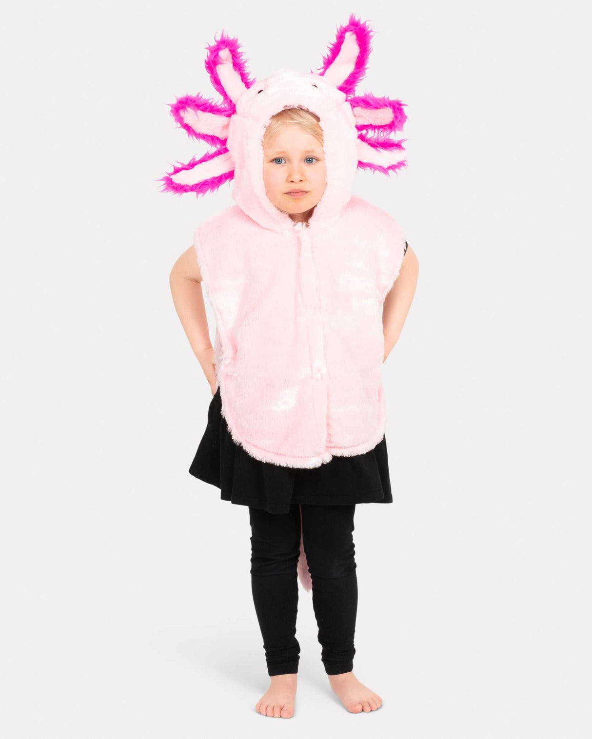 Mini Umhang Axolotl 1-4 Jahre