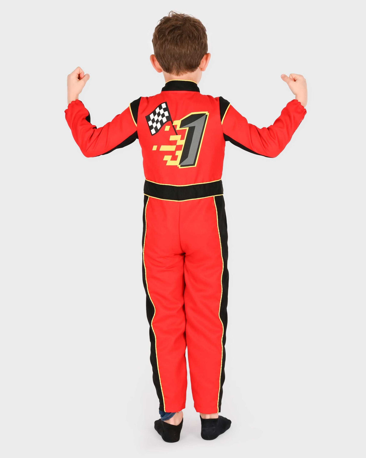 Rennfahrer Kostüm 6-8 Jahre