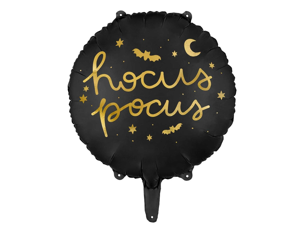 Folienluftballon Hocus Pocus 45 cm Halloweenparty Dekoration
