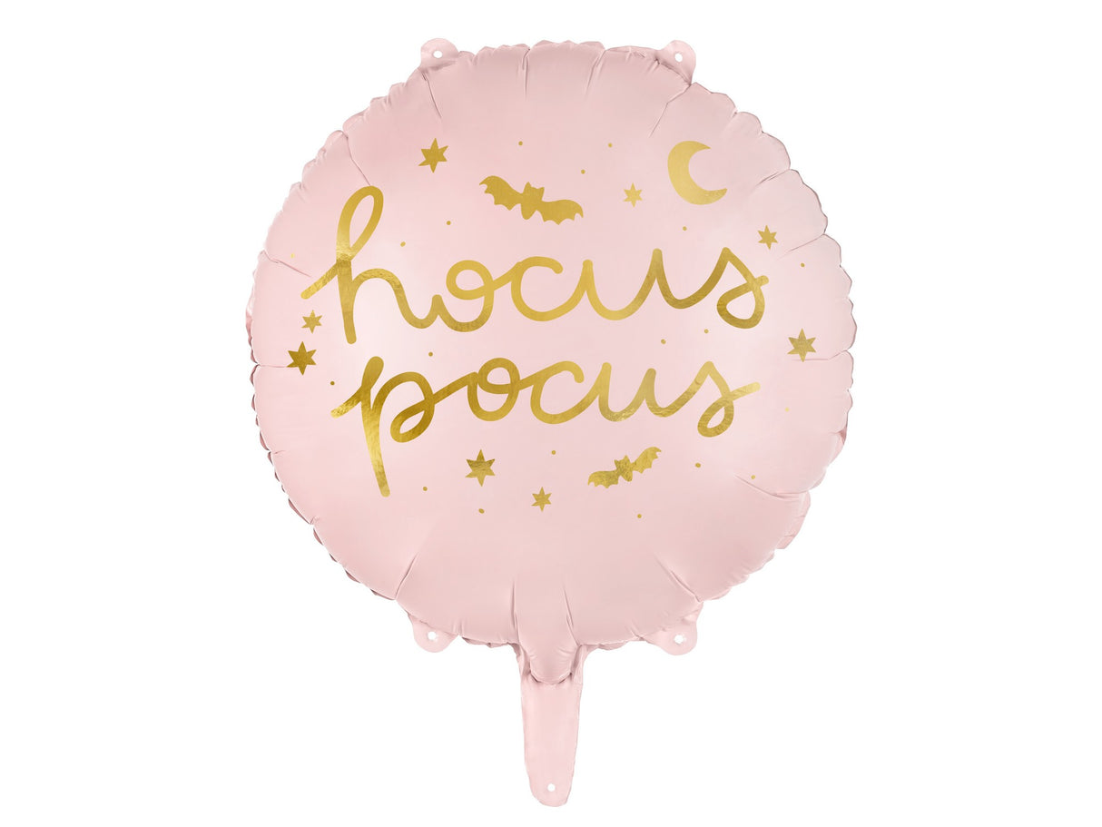 Folienluftballon Hocus Pocus pink