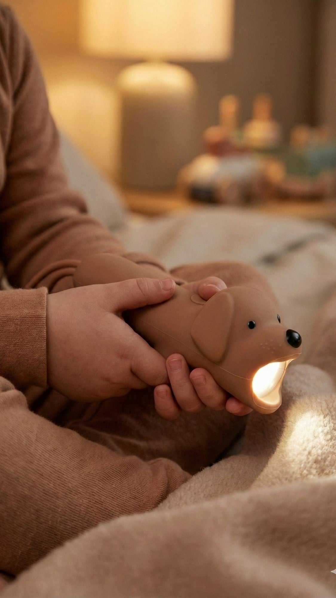 Taschenlampe Hund