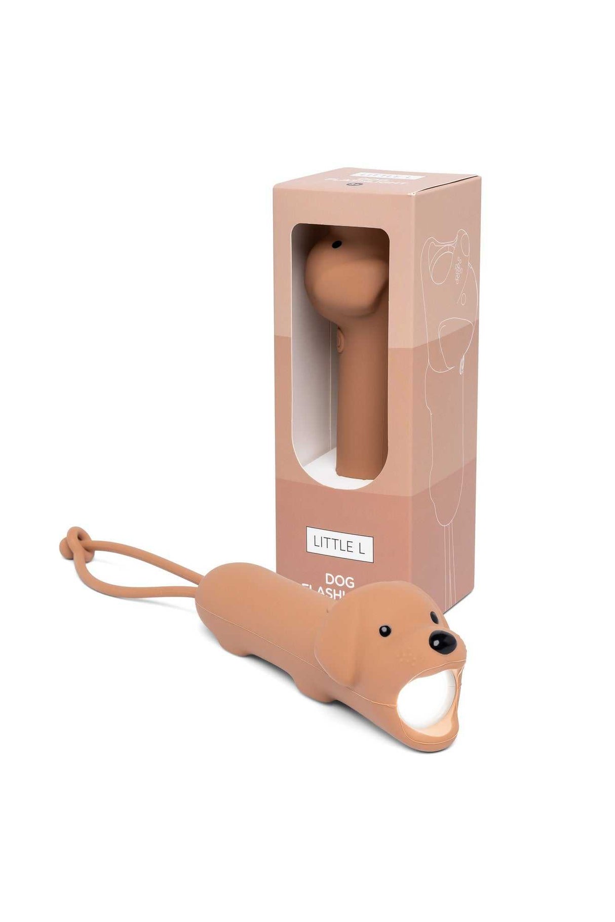 Taschenlampe Hund