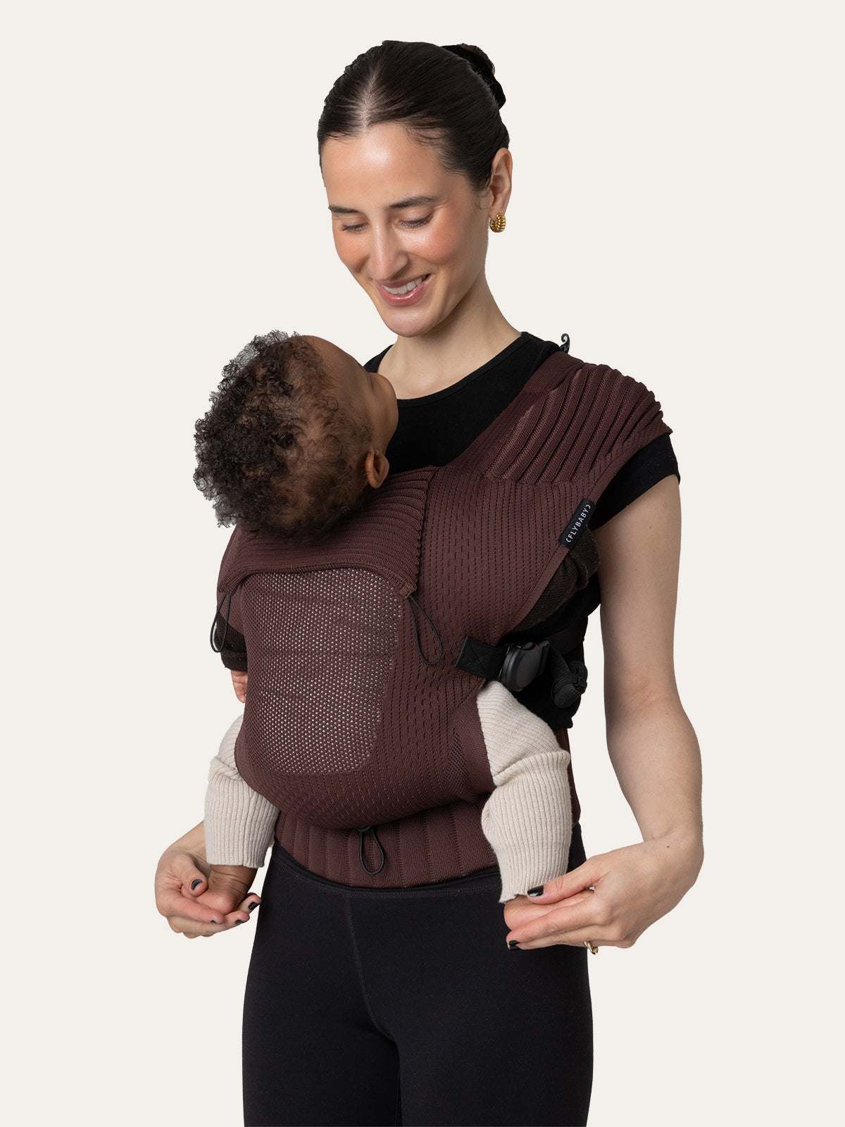 Flybaby Babytrage- Mokka