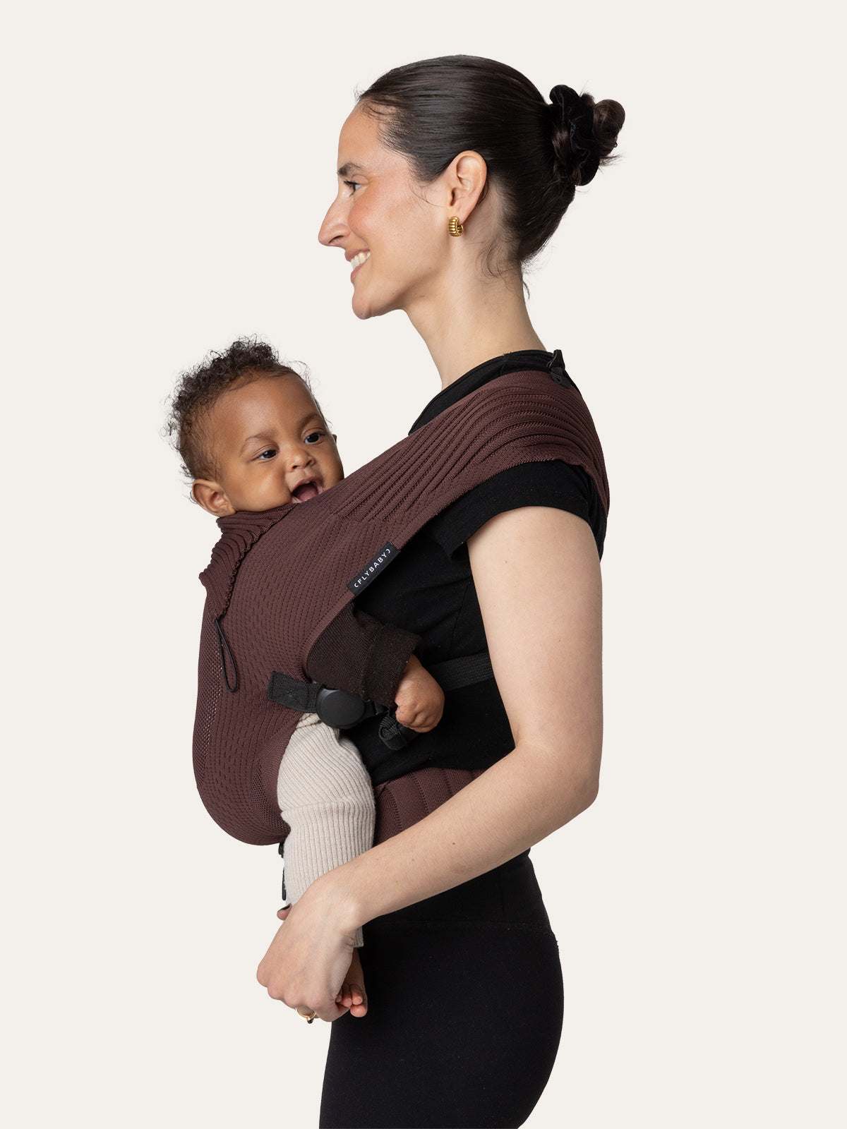 Flybaby Babytrage- Mokka