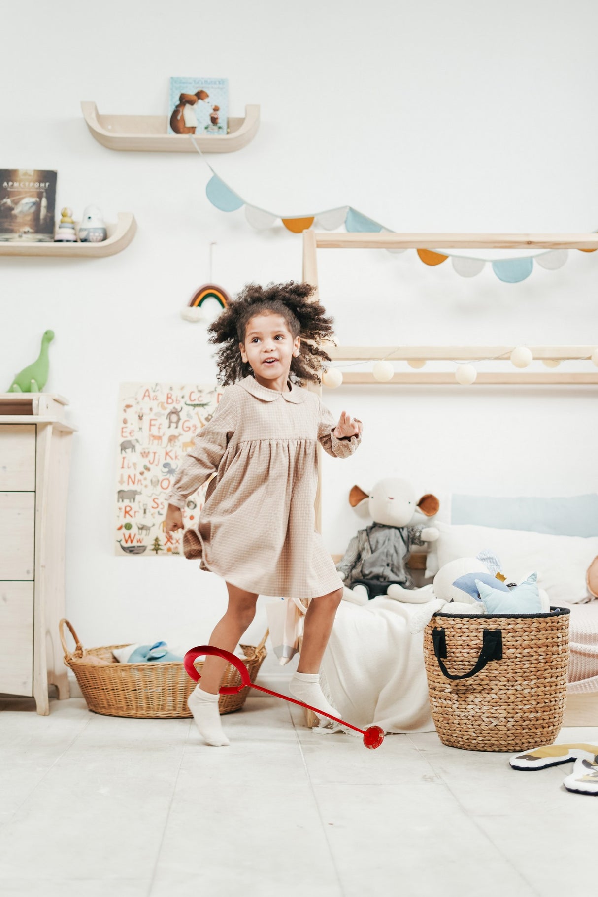 Fußkreisel in GRÜN