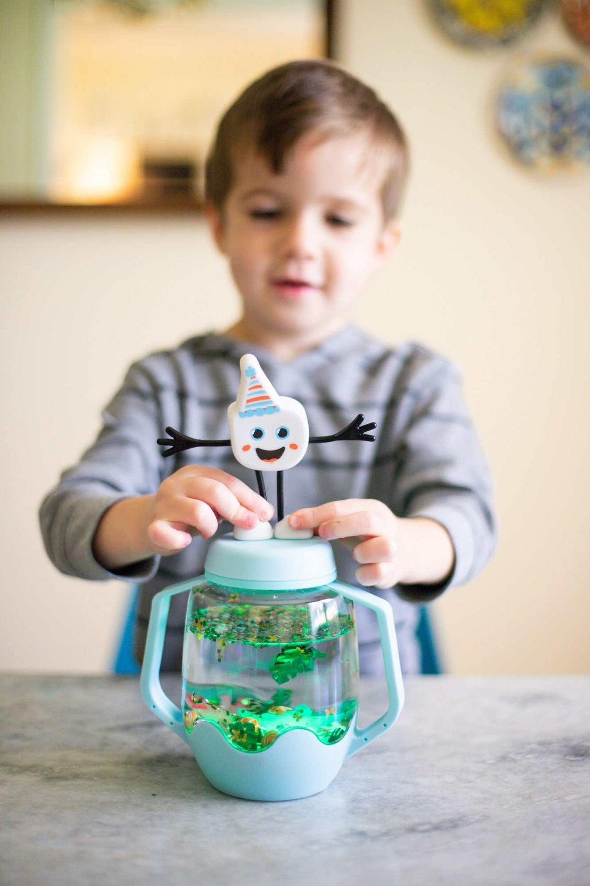 Sensorisches Spielgefäß/ Frosty