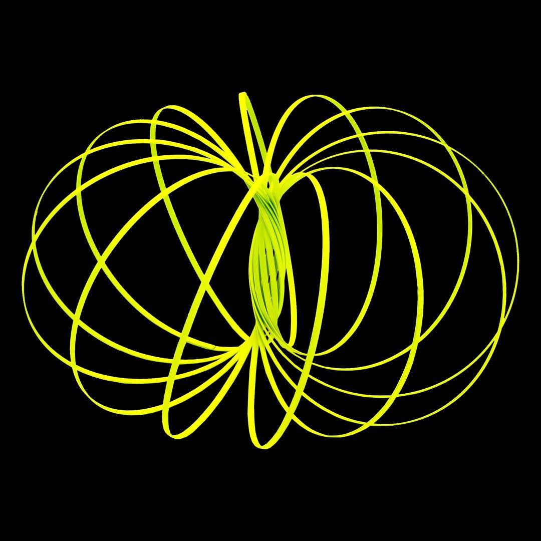 Glozi Flow Ring gelb Glowing in the dark