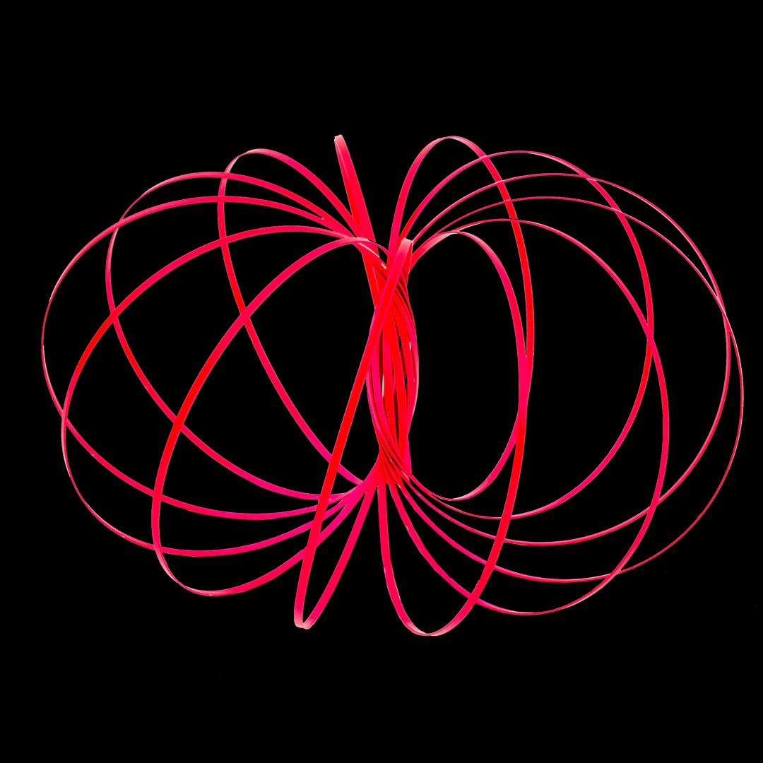 Glozi Flow Ring pink Glowing in the dark