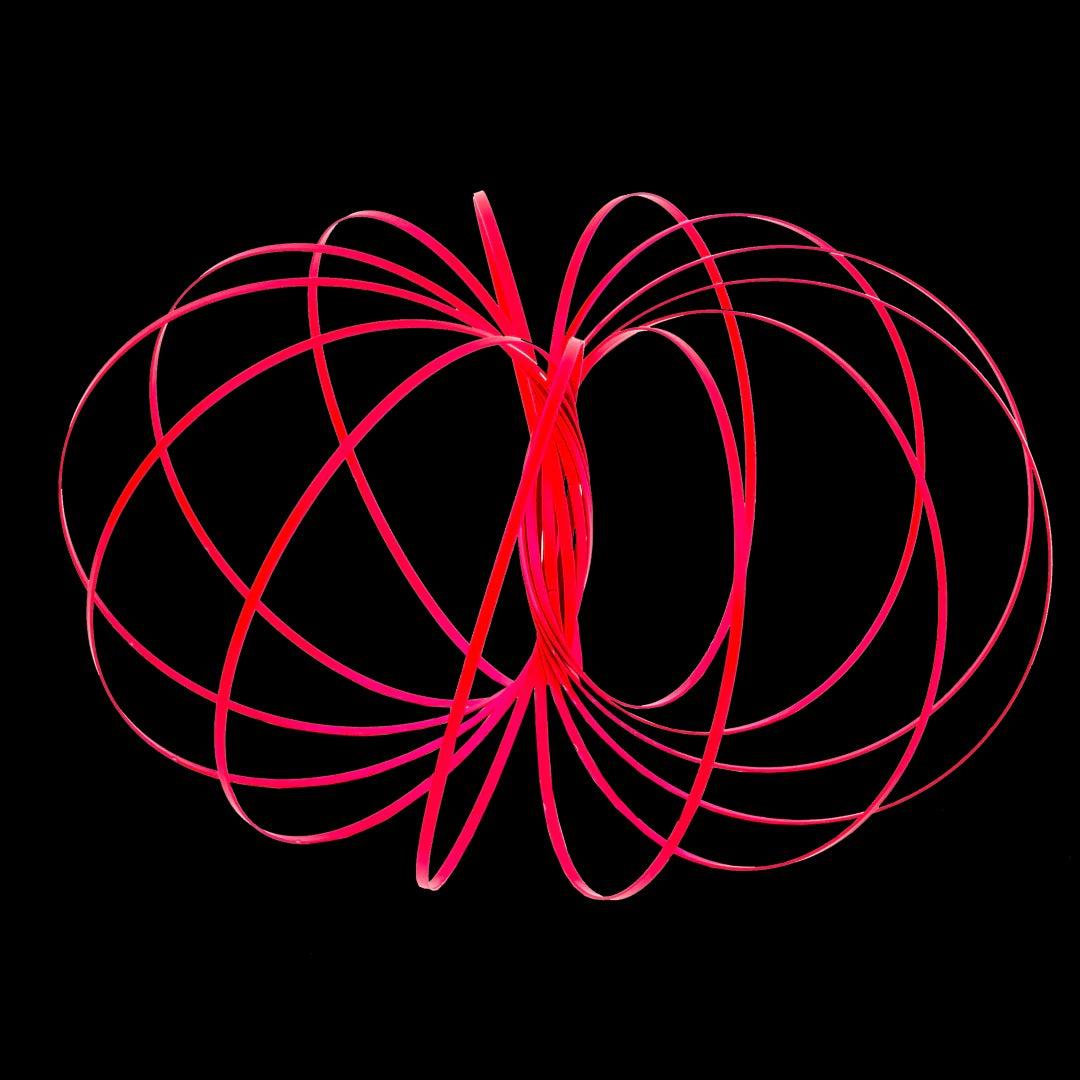 Glozi Flow Ring pink Glowing in the dark