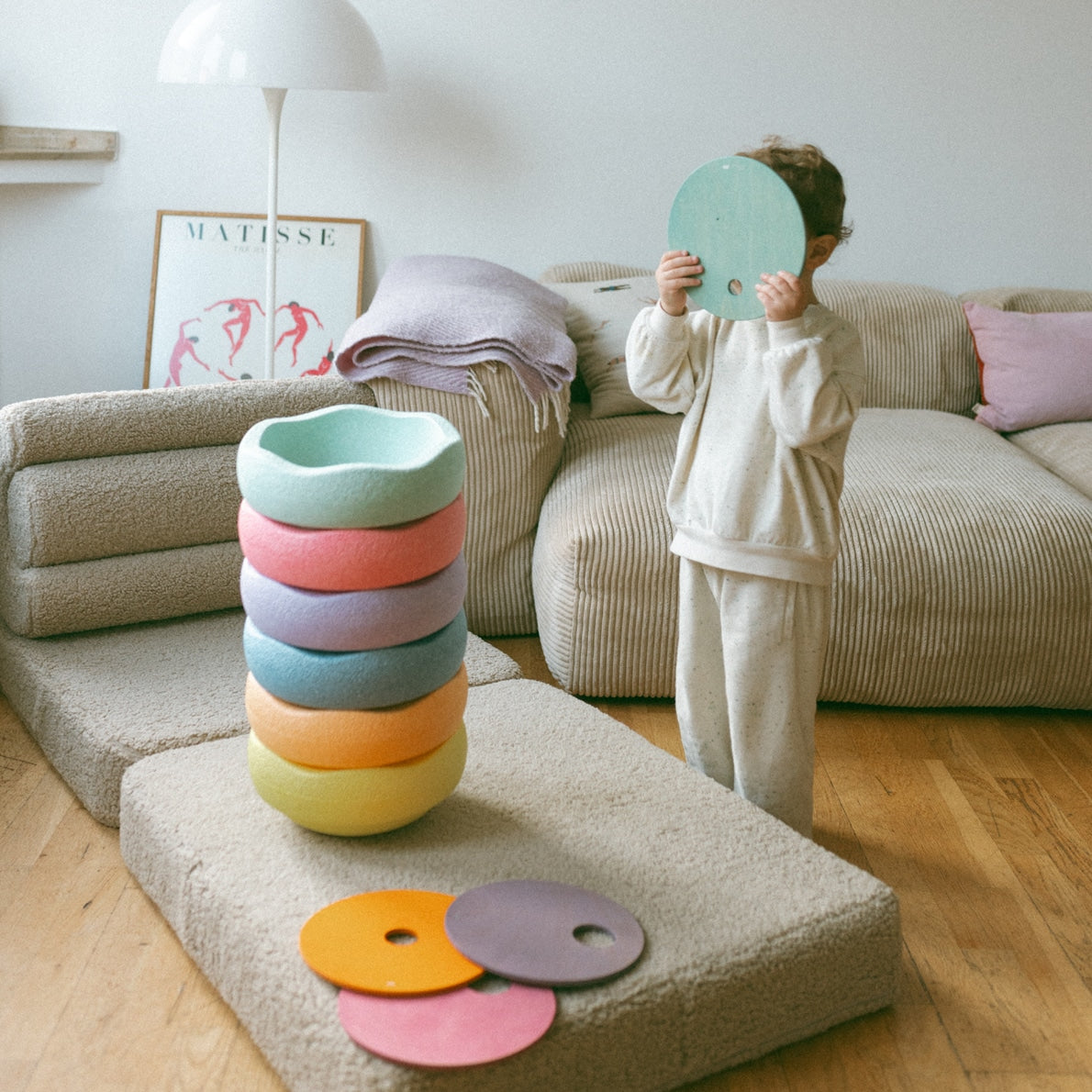 Grimms x Stapelstein Set pastel