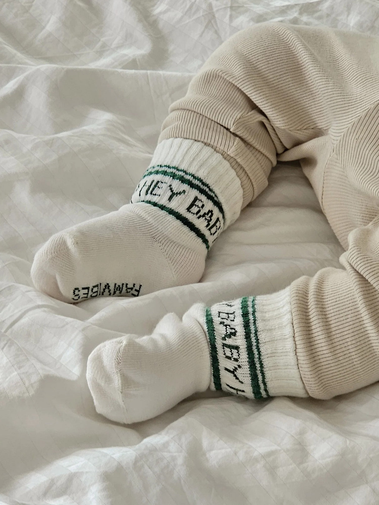 HEY BABY Socken grün