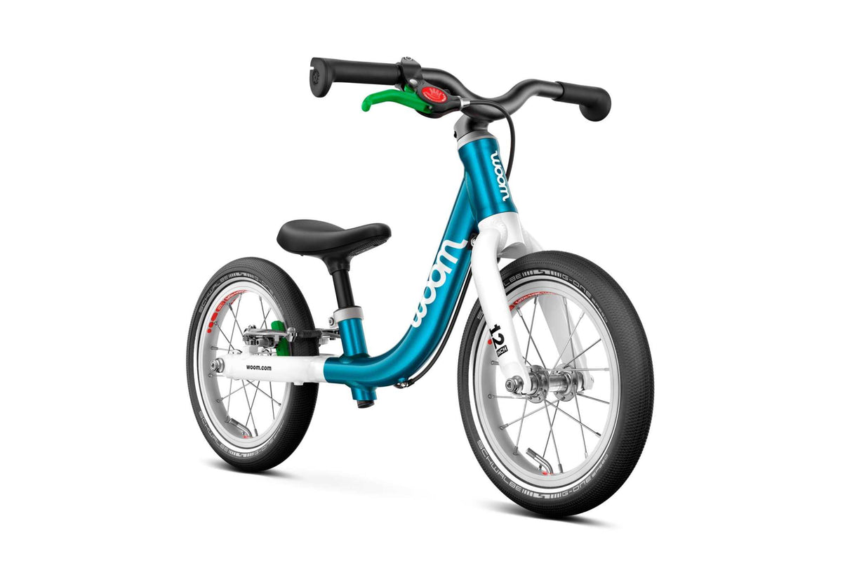 woom GO 1 Laufrad - metallic blue "12"