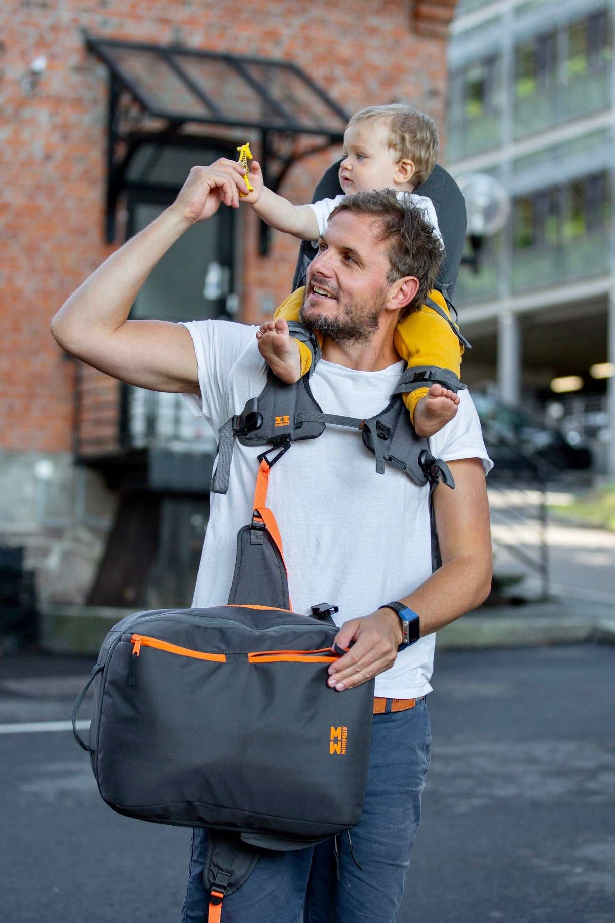 MiniMeis Rucksack anthrazit