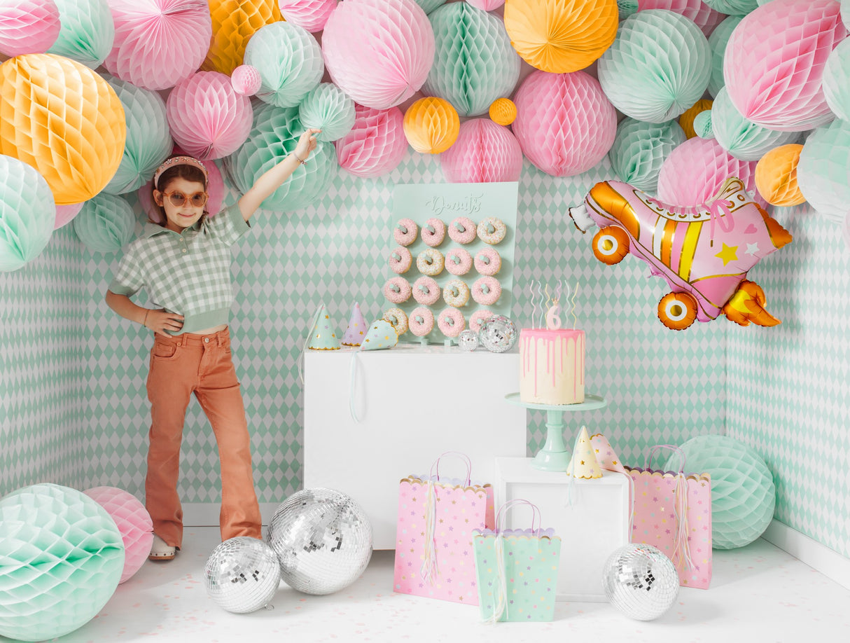 Honeycomb Ball, light mint