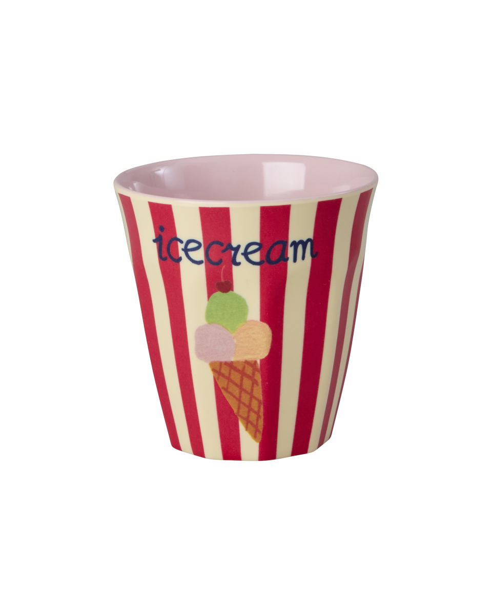 Kinderbecher Set 6er Pack/ ABC Print rosa 160 ml