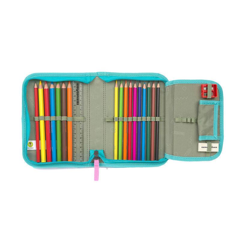 Schulranzen Set 7-teilig Slim /Unique Türkis