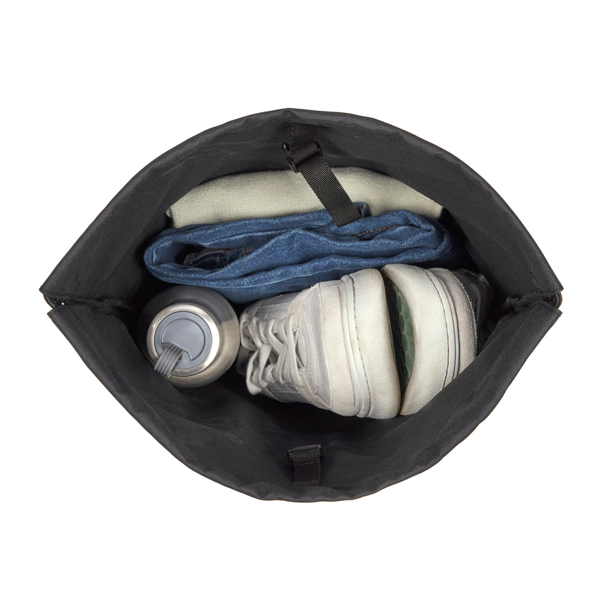 Turnbeutel - Bold Schwarz