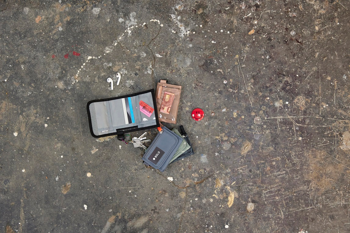 Geldbeutel - Bold black