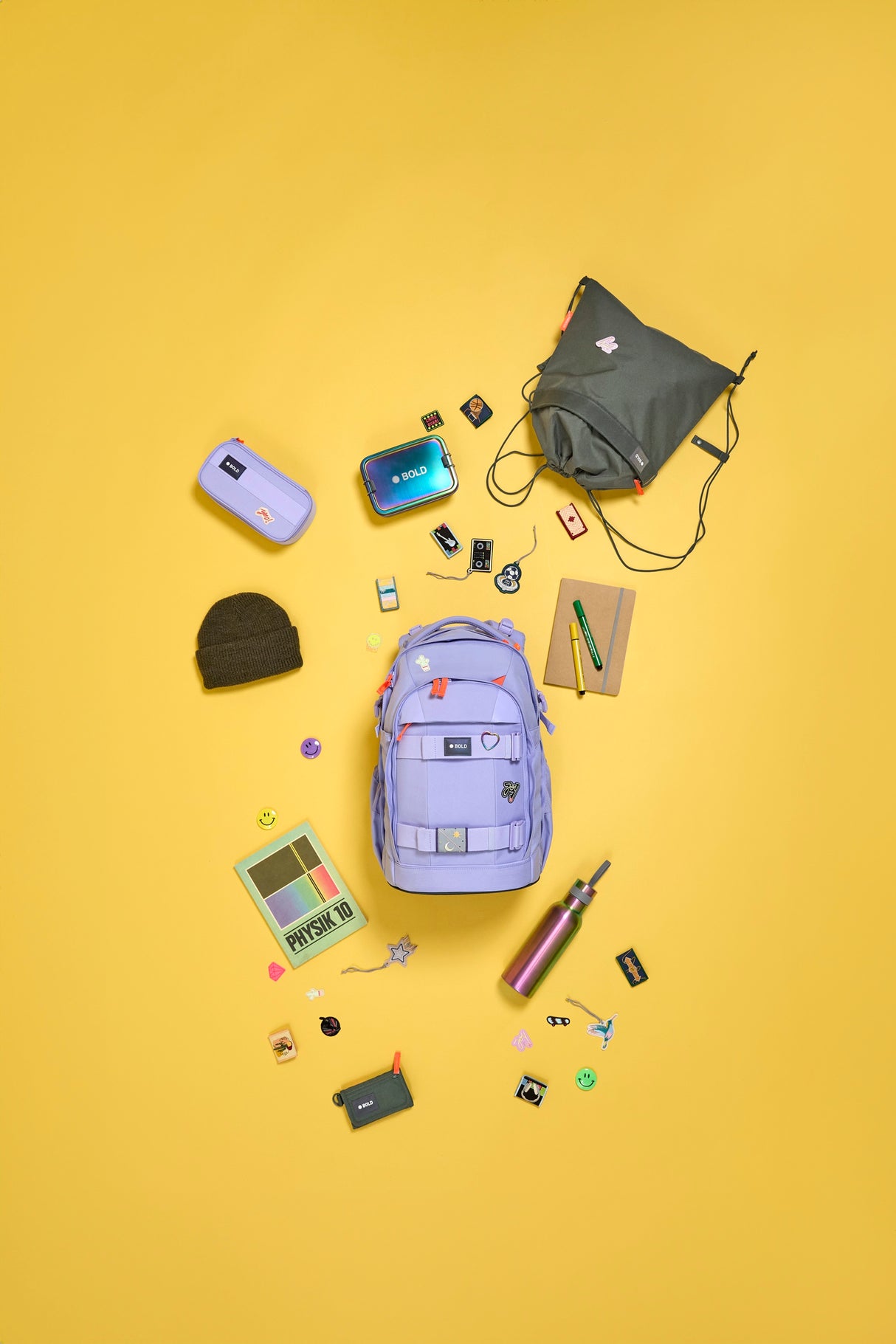 Schlampermäppchen - Bold/Lavendel