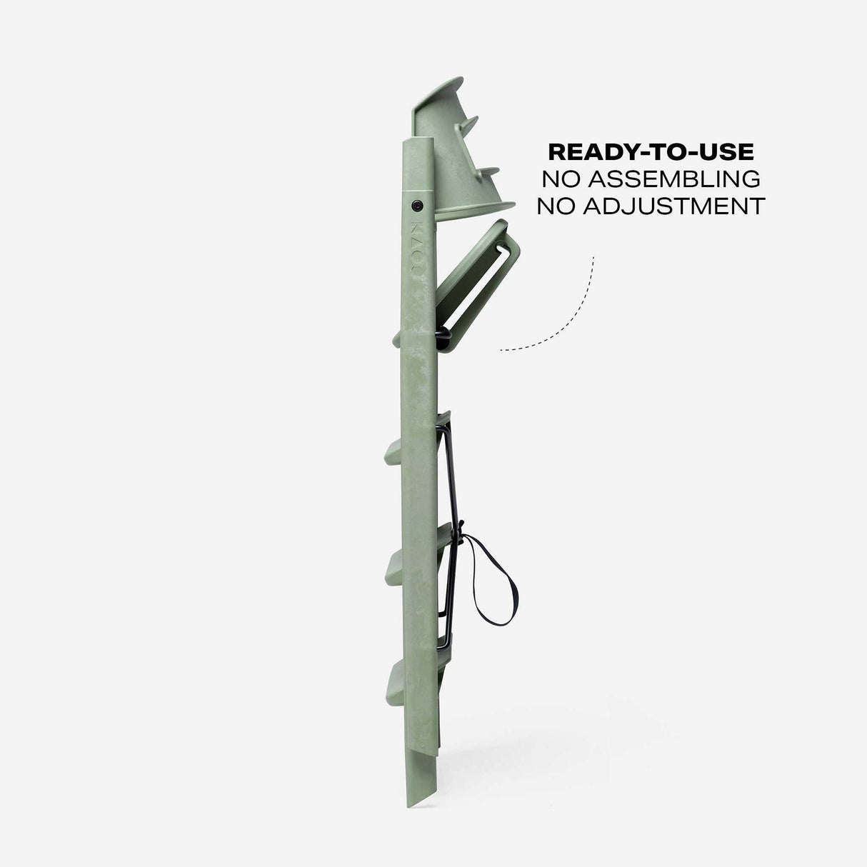 Klapp Hochstuhl Recycled Edition/ Mineral Green