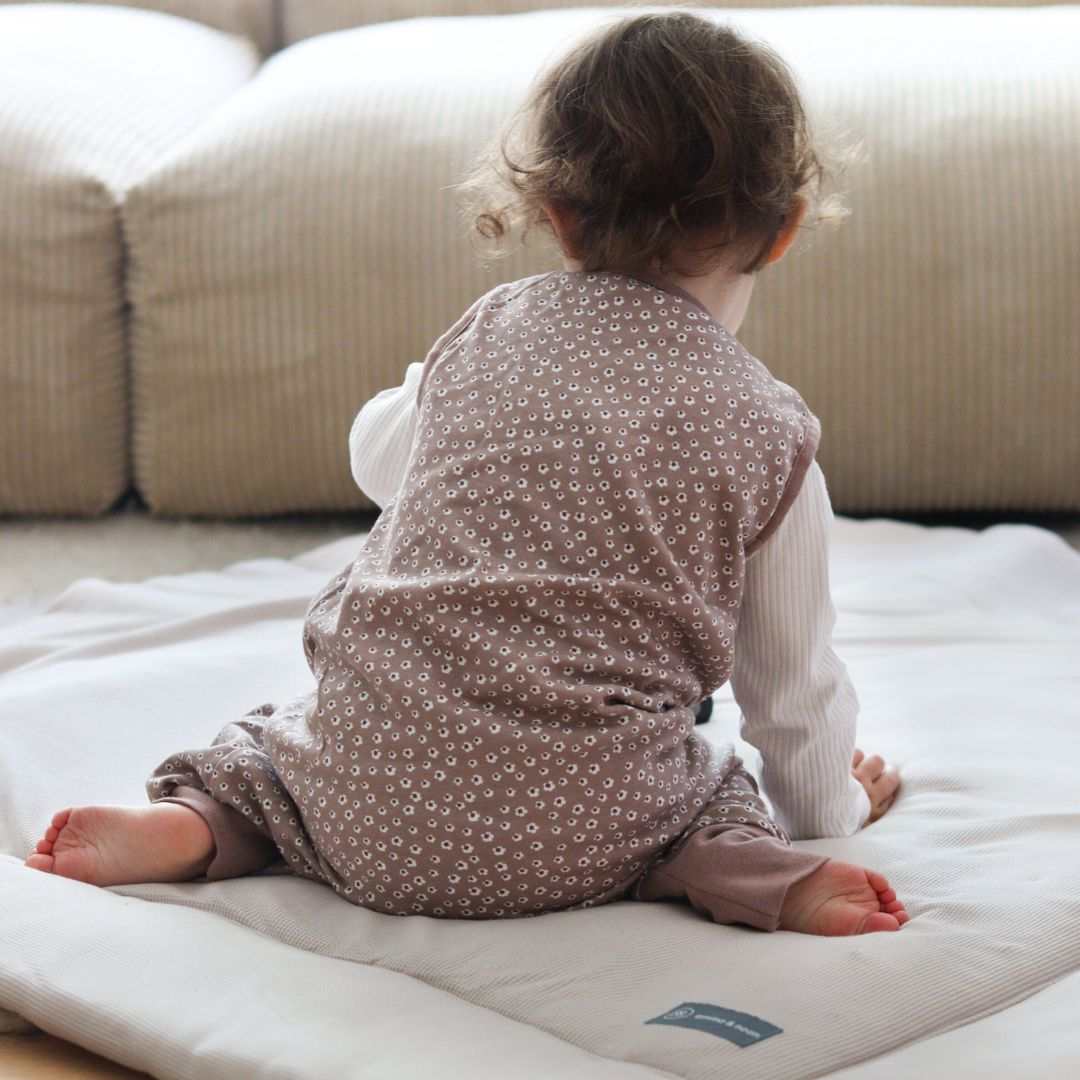 Krabbeldecke - Mini Pique Essential Beige