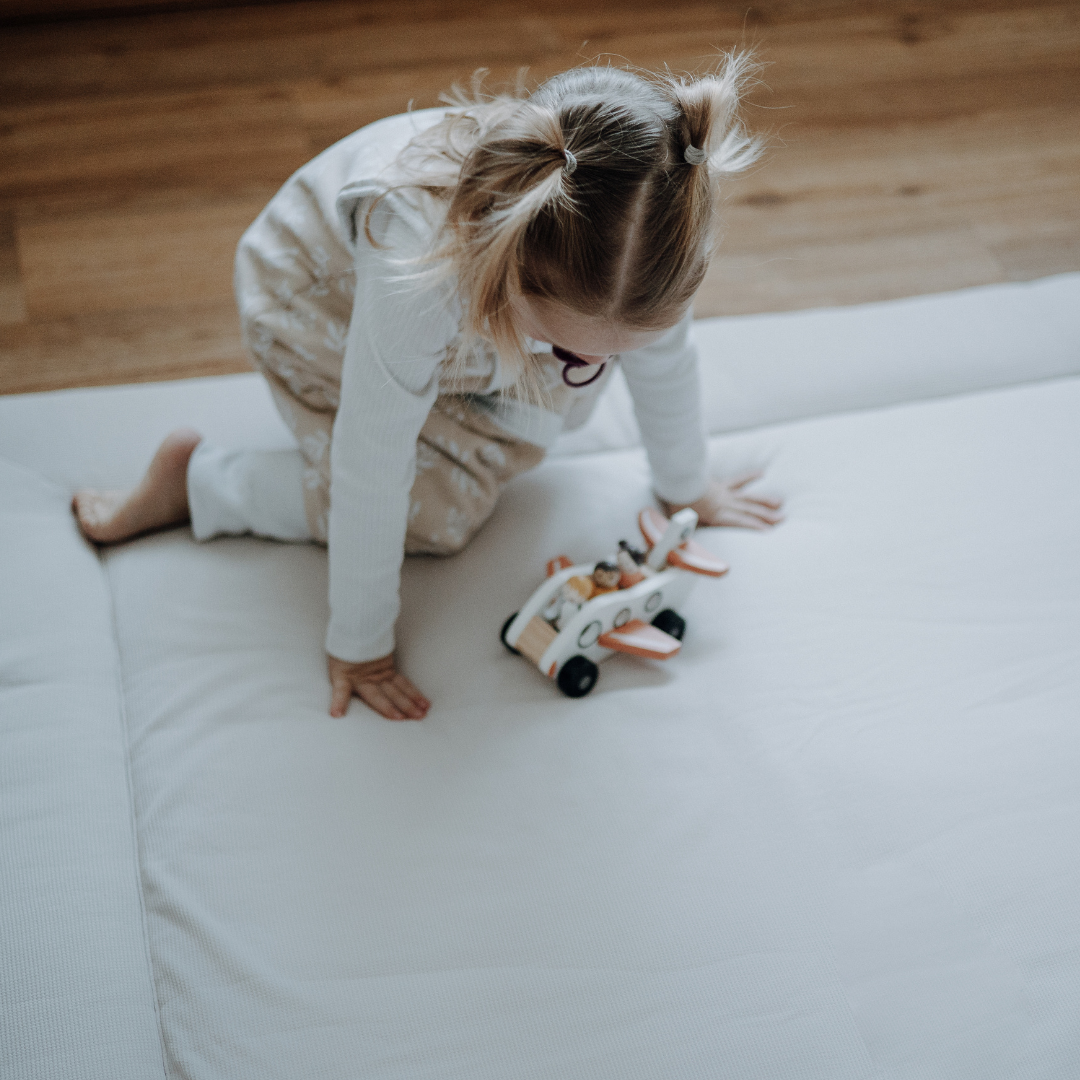 Krabbeldecke - Mini Pique Essential Beige