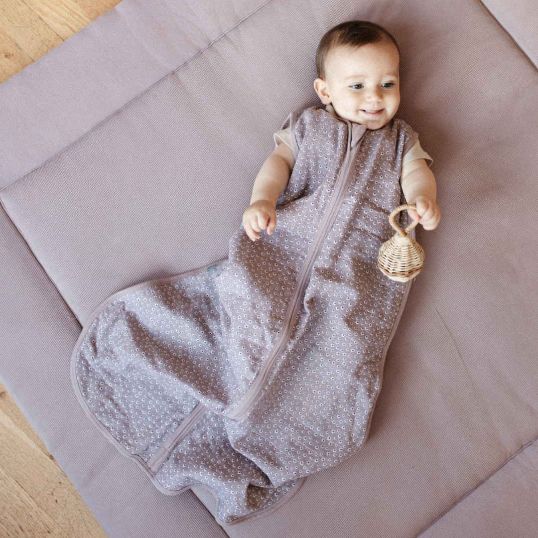 Krabbeldecke - Mini Pique Essential Berry