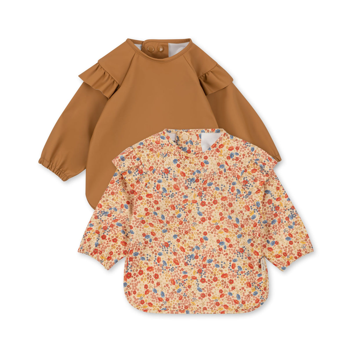 Lätzchen mit Ärmel/ Villetta Almond